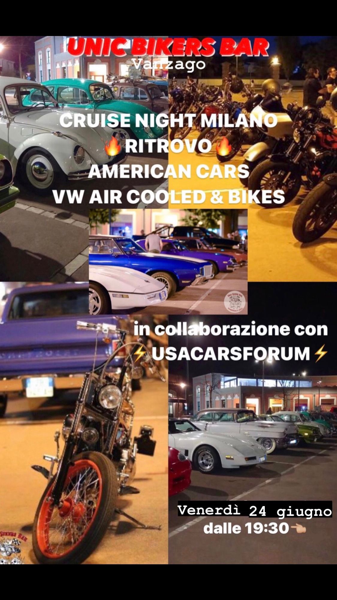 Unic Bikers Bar - 24 giugno 2022 - Cruise Night Milano