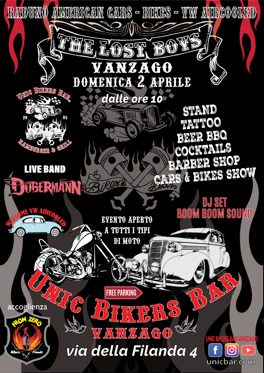 Unic Bikers Bar - The Lost Boys 2023 - 2 aprile 2023