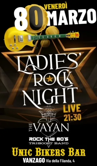 Ladies Rock Night 8/3/2024