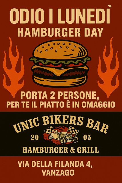Odio i Lunedì – Hamburger Day
