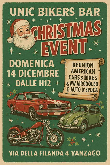 CHRISTMAS EVENT – Domenica 14 dicembre