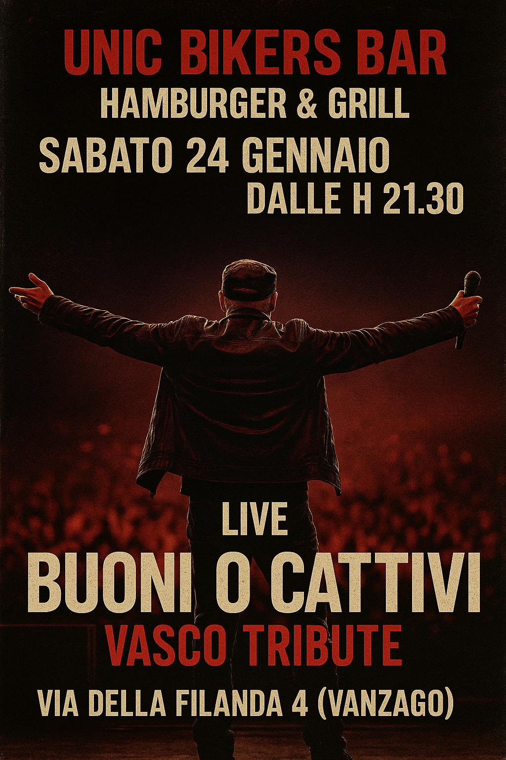 LIVE BUONI O CATTIVI – VASCO TRIBUTE